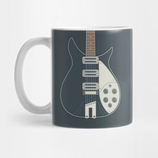 Vintage Ricks Guitar Mug